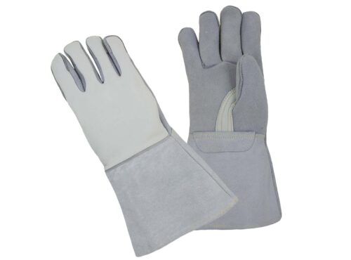 Gloves Premium Elkskin, Nomex Lined Back, Kevlar® Sewn, Reinforced Straight Thumb [size: S-XL]