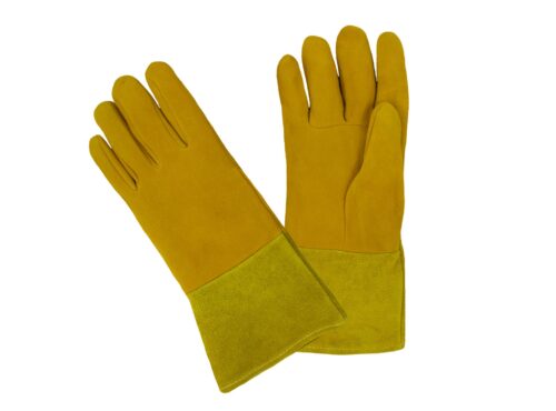 Gloves Premium Deerskin Mig, Reversed Grain, Padded Liner, Kevlar® Sewn [size: S-XL]
