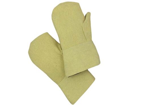 Gloves High Heat Mitt,14", Thermonol, Wool Lining, Kevlar®