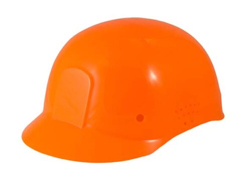 Bump Caps Hi-Viz Orange, 4 Point Suspension, Pin-Lock Size Adjustment
