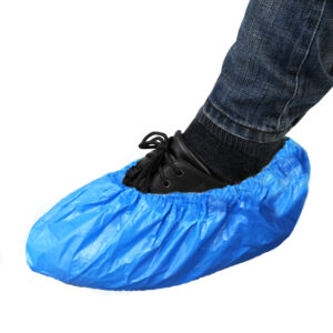 Shoe Covers Blue Cast Polyethylene Shoe Covers, 100/bag [size: XL]