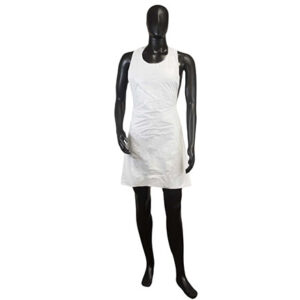 Polyethylene Disposables White, Embossed, 24 x 42, 1/bag, 100 bags/box