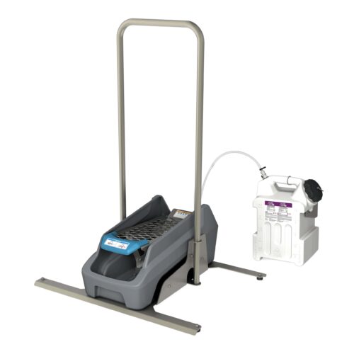 Airless Footwear Sanitizing Unit With Handle