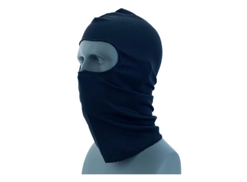 Hats & Hoods Black Spray Sock Hood, Nylon Knit, 12 pcs/bag