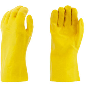 Yellow, Single Dipped, Jersey Lined