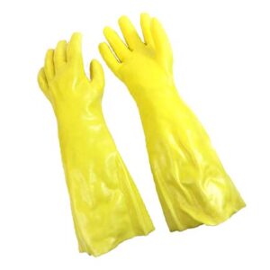 Yellow, Single Dipped, Jersey Lined