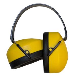 Ear Muffs Yellow Ear Cups, NRR 37db