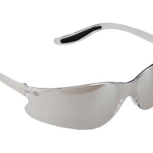 Safety Glasses Alumina, Mirror Tinted Lens, Black Frame, 12 ea/box