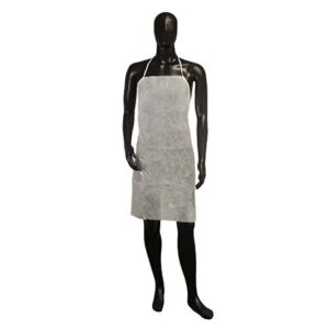 Aprons White PE Coated Polypropylene, 28 x 36