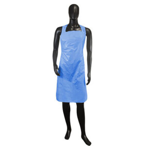 Polyethylene Disposables Blue, Smooth, .04 mm, 28 x 55, 100/bag