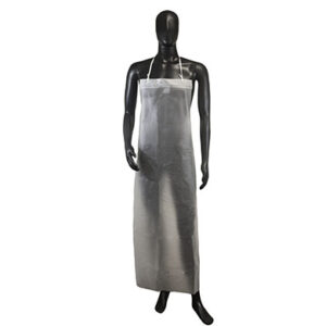 Aprons with Strings 12 mil, Clear, 35 x 50