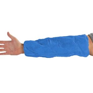 Sleeves Royal Blue Polypropylene Sleeves, 18”, Elastic on Both Ends