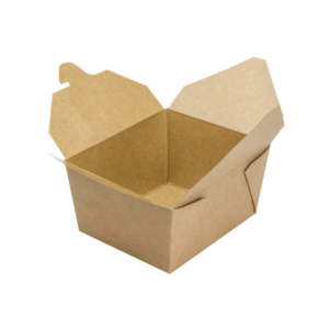[450 ct] Paper Take-Out Boxes | #1 | 30 oz | Kraft