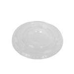 [1,000 ct] Plastic Cup Lids | 98 mm | PET | No Hole | Clear - Image 2