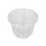 [1,000 ct] Plastic Cup Lids | 98 mm | PET | No Hole | Clear - Image 9