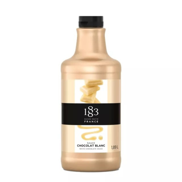 1883 Maison Routin White Chocolate Sauce - Bottle (64 fl oz)