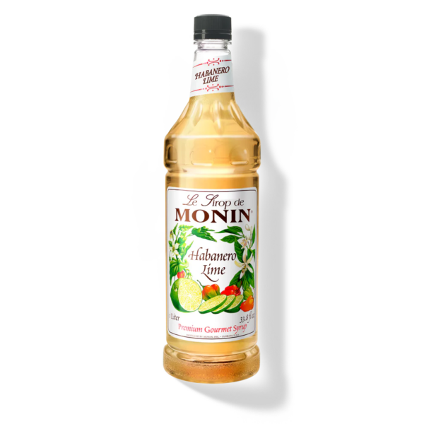 Monin Habanero Lime Syrup - Bottle (1L)