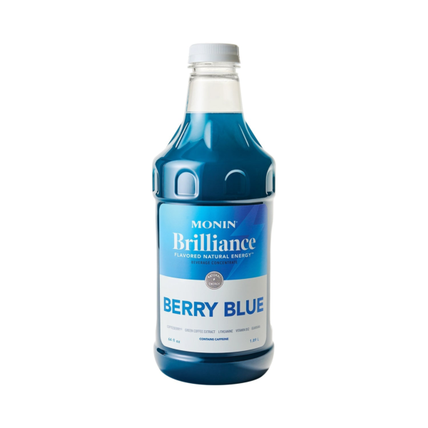 Monin Brilliance Berry Blue Natural Energy - Bottle (64oz)