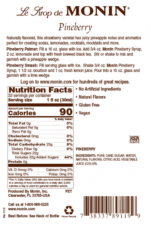 Monin Pineberry Syrup - Bottle (1L) - Image 2