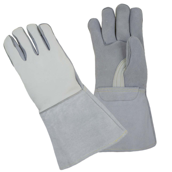 Gloves Premium Elkskin, Nomex Lined Back, Kevlar® Sewn, Reinforced Straight Thumb [size: S-XL]