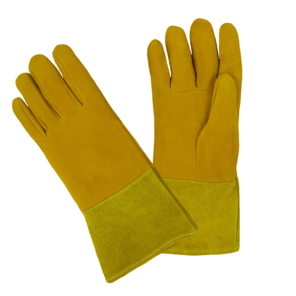 Gloves Premium Deerskin Mig, Reversed Grain, Padded Liner, Kevlar® Sewn [size: S-XL]