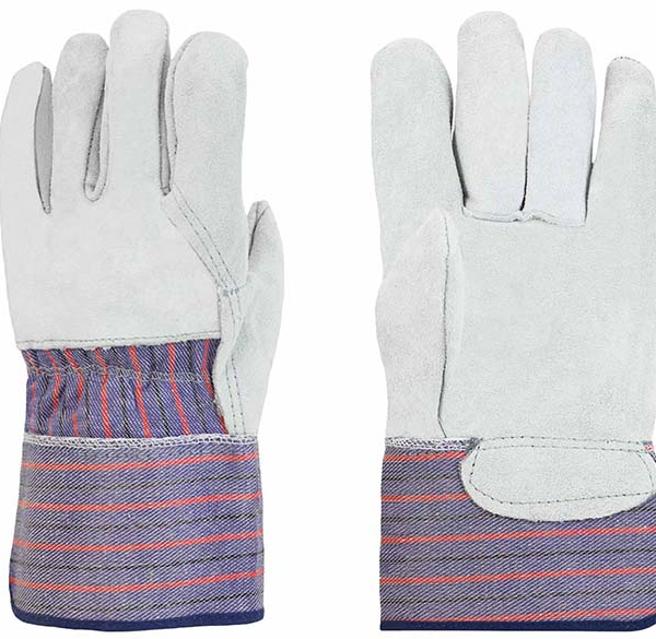 Blue Fabric with Red & Black Stripes