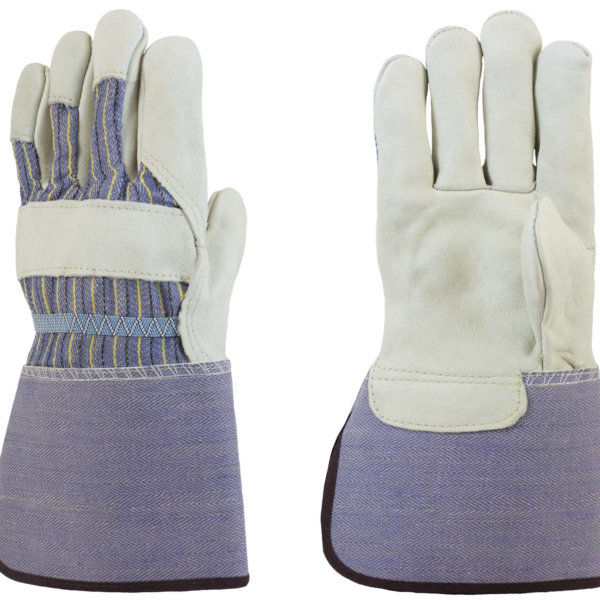 Blue Fabric with Yellow & Black Stripes