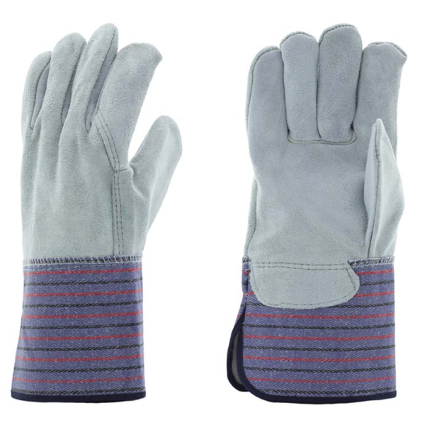 Blue Fabric with Red & Black Stripes