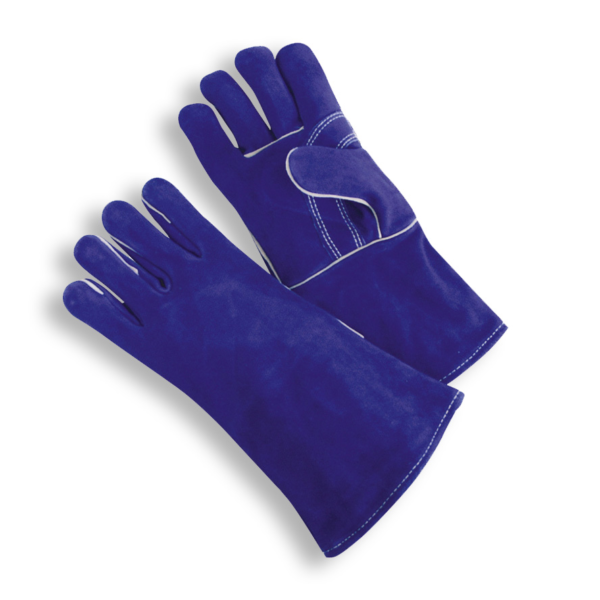 Gloves Blue, Kevlar® Sewn, Reinforced Palm