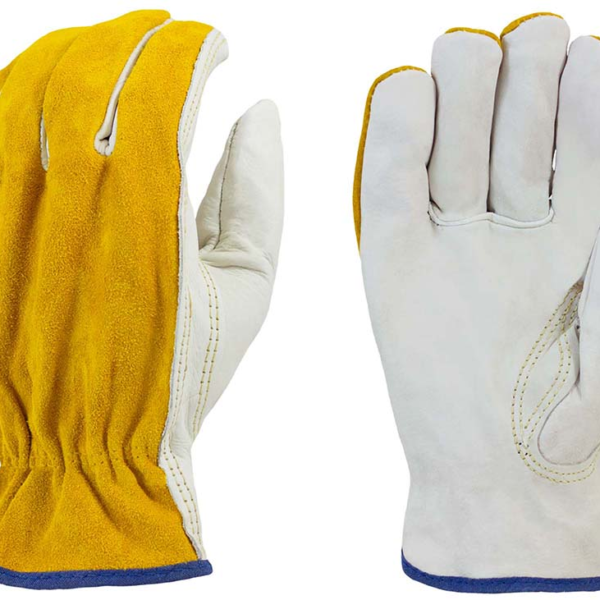 Cow - Unlined Grain Leather, Shirred Elastic Back, Keystone Thumb