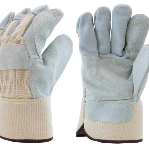 White Fabric, Sewn with Kevlar®, Rubberized Cuff