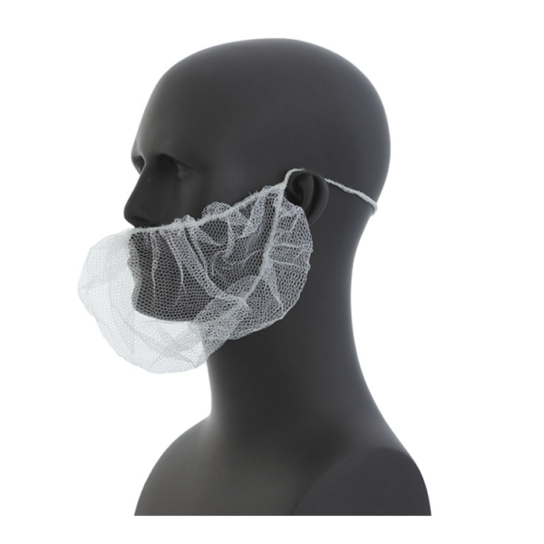 Beard Covers Black, Medium Weave, 100/box, 1,000/case