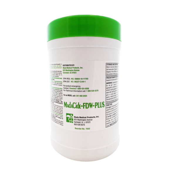 Sanitizers & Thermometers Disinfectant Wipes, 7.2" x 9.5", 160 Wipes/Can, 6 Cans/Case