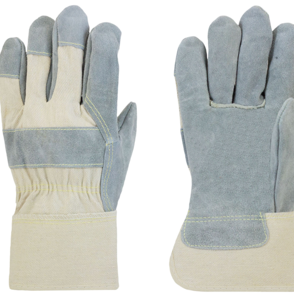 White Fabric, Sewn with Kevlar®, Rubberized Cuff