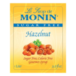Monin Sugar Free Hazelnut Syrup - Plastic Bottle (1L) - Image 2