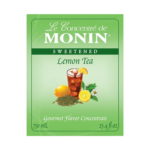Monin Lemon Tea Concentrate Syrup - Glass Bottle (750mL) - Image 2