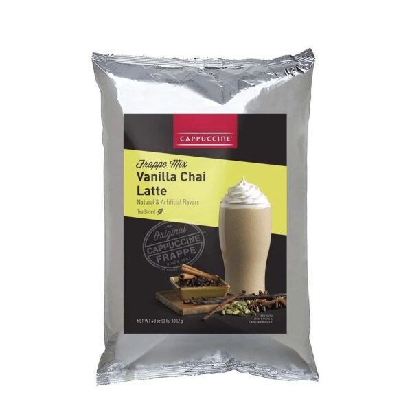Cappuccine Vanilla Chai Latte Mix - Bag (3 lbs)