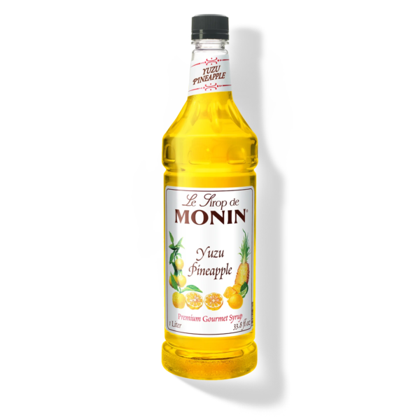 Monin Yuzu Pineapple Syrup - Bottle (1L)