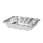 [100 ct] Half Size Aluminum Foil Steam Table Pan, Deep