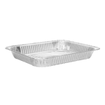 [100 ct] Half Size Heavy-Duty Aluminum Foil Steam Table Pan, Shallow Depth - Image 2