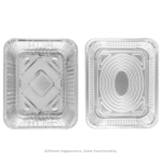 [100 ct] Half Size Heavy-Duty Aluminum Foil Steam Table Pan, Shallow Depth - Image 9