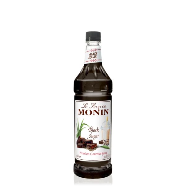 Monin Black Sugar Syrup - Bottle (1L)