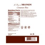 Monin Cinnamon Bun Syrup - Bottle (750mL) - Image 2