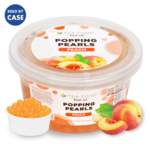 [12 Jars] Peach Popping Pearls (1 lb each) - Image 2