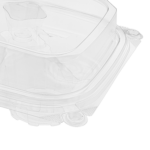 [150 ct] PET Tamper Resistant Muffin Container, 4-Compartment - Image 6