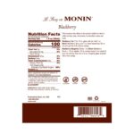 Monin Blackberry Syrup - Bottle (1L) - Image 3