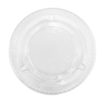[1,000 ct] Plastic Cup Lids | No Hole | PET | 92 mm | Clear - Image 3