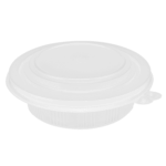 [300 ct] 16 oz PP Hinged Inserts for 24-32 oz Paper Food Containers (142 mm)