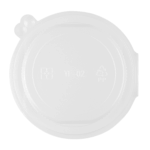 [300 ct] 16 oz PP Hinged Inserts for 24-32 oz Paper Food Containers (142 mm) - Image 9