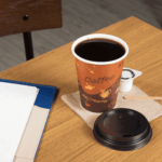 [1,000 ct] 8 oz Paper Coffee Cups | Coffee Print | 80 mm - Image 3